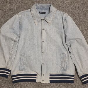 Nahmias Light Blue Varsity Jacket